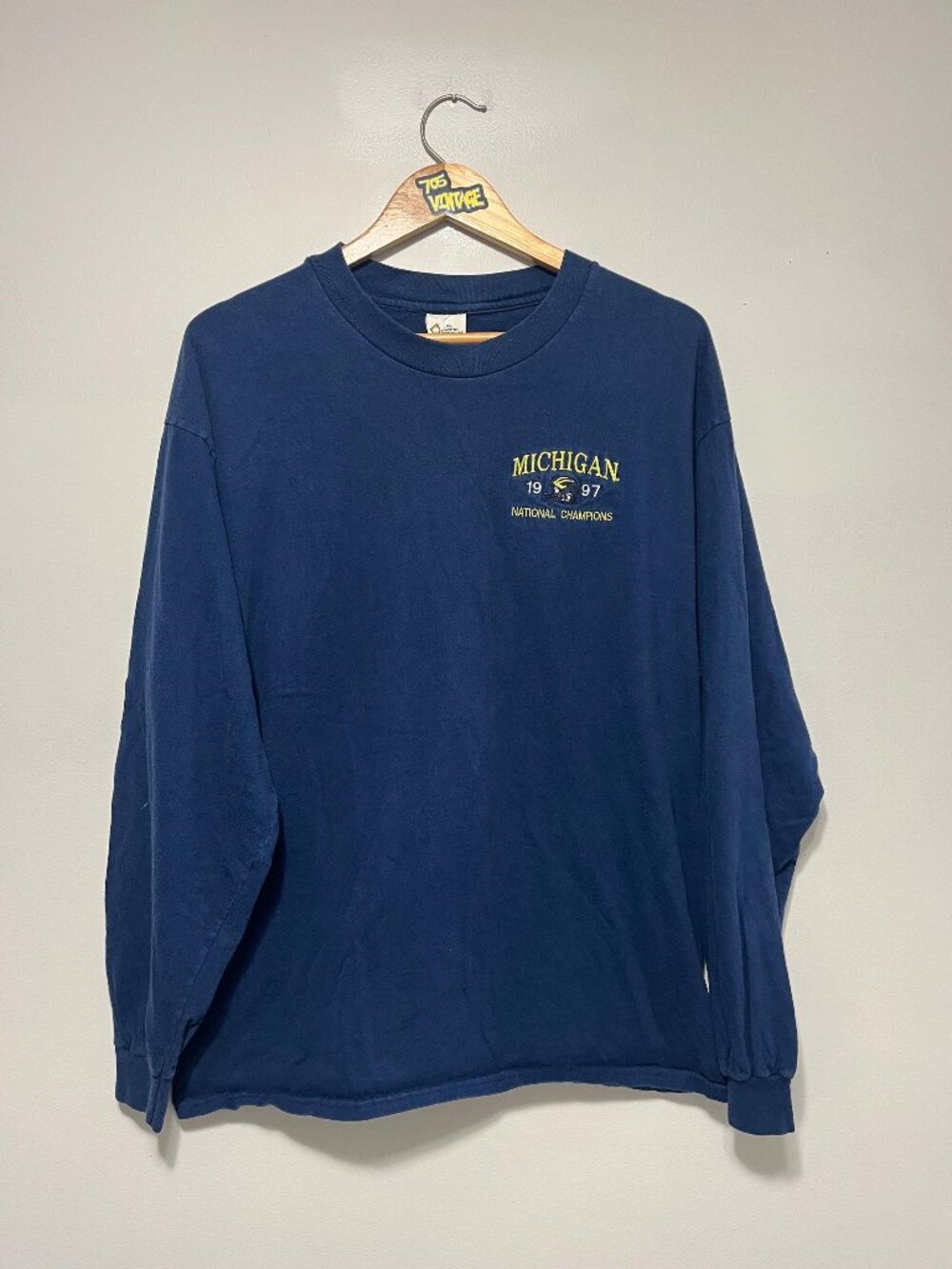 Vintage Michigan Wolverines NCAA National Champions 1997 Football Longsleeve